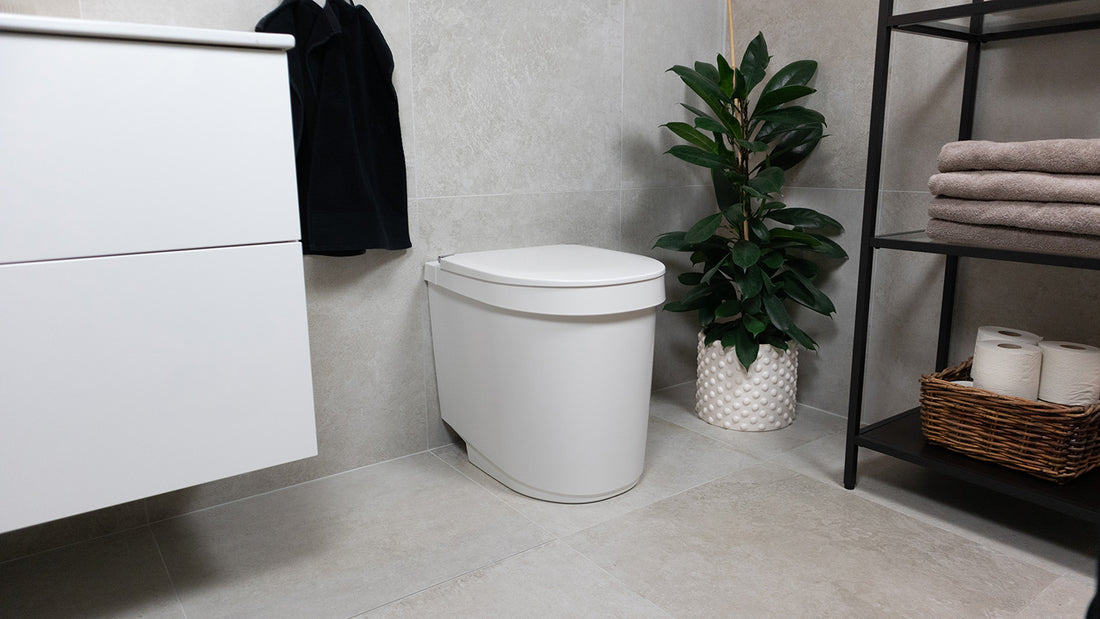 Separett Tiny in a modern bathroom