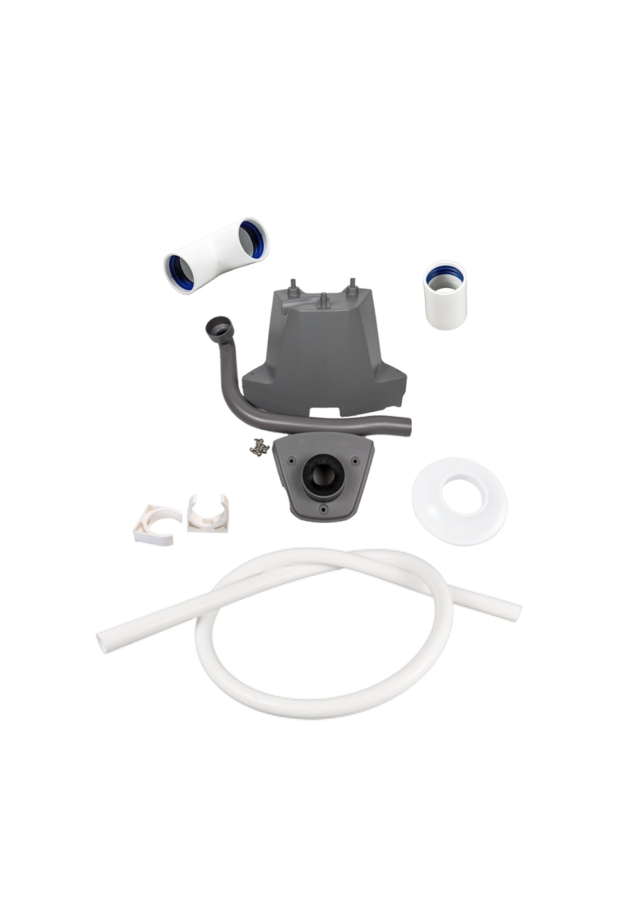 Separett Tiny Container to Tube Bundle