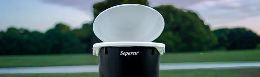 Separett Uno is a simple solution when a full bathroom isn’t available