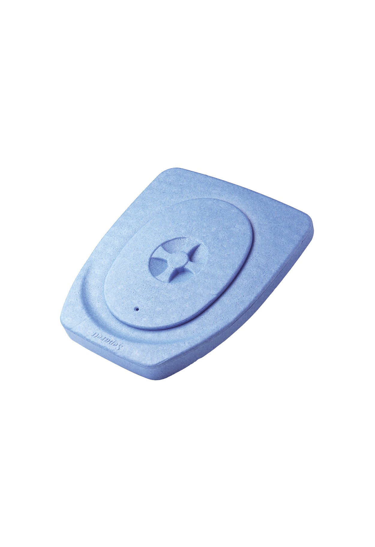 Insulated styrofoam seat in blue