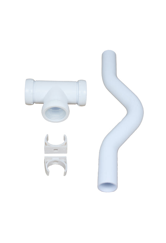 Urine drainage kit with siphon Separett ø40-32 mm