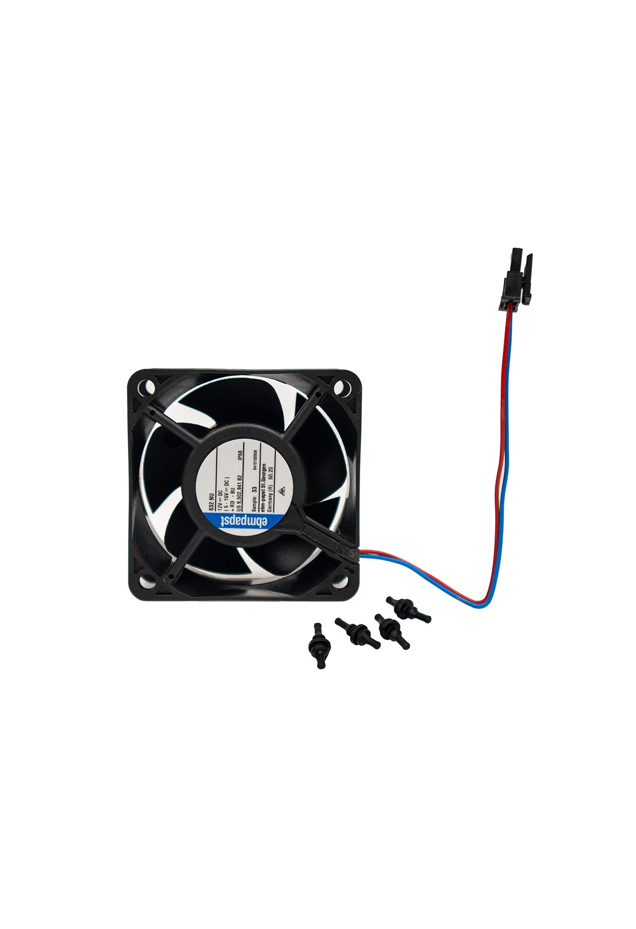 Service kit fan with dampers Tiny®